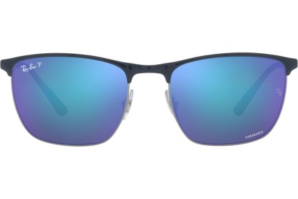 Sončna očala Ray-Ban Chromance Collection RB3686 92044L Polarized Kvadratna Modra