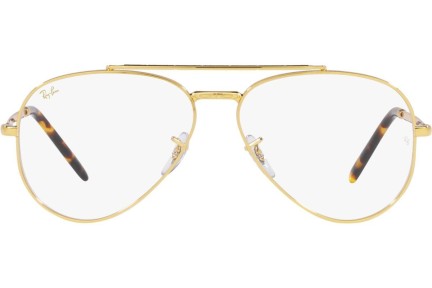 Očala Ray-Ban New Aviator RX3625V 3086 Pilotska Zlata