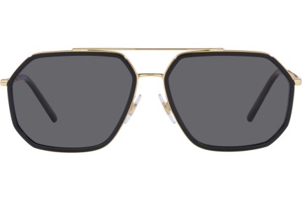 Sončna očala Dolce & Gabbana DG2285 02/81 Polarized Pilotska Zlata