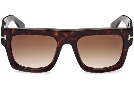 Sončna očala Tom Ford Fausto FT0711 52F Flat Top Havana