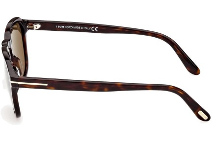 Sončna očala Tom Ford FT0931 52H Polarized Okrogla Havana