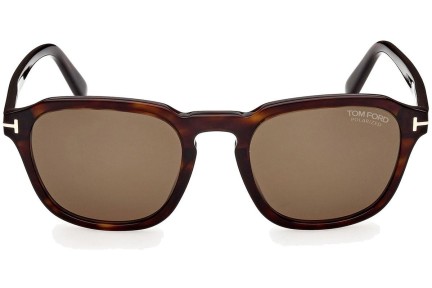 Sončna očala Tom Ford FT0931 52H Polarized Okrogla Havana