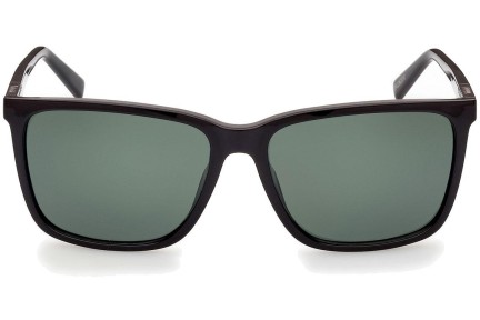 Sončna očala Timberland TB9280-H 01R Polarized Kvadratna Črna