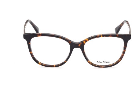 Očala Max Mara MM5008 052 Kvadratna Havana