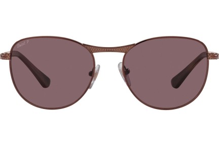 Sončna očala Persol PO1002S 1124AF Polarized Okrogla Rjava