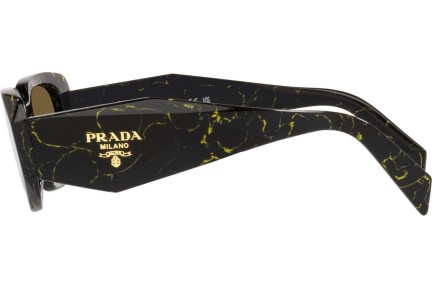 Sončna očala Prada PR17WS 19D01T Pravokotna Črna