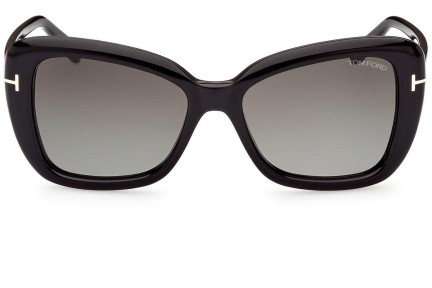 Sončna očala Tom Ford FT1008 01B Cat Eye Črna