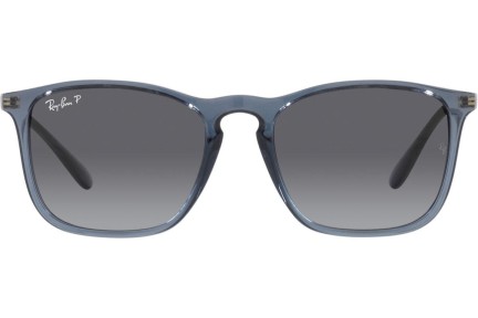 Sončna očala Ray-Ban Chris RB4187 6592T3 Polarized Kvadratna Modra