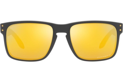 Sončna očala Oakley Holbrook OO9102-W4 Polarized Kvadratna Siva