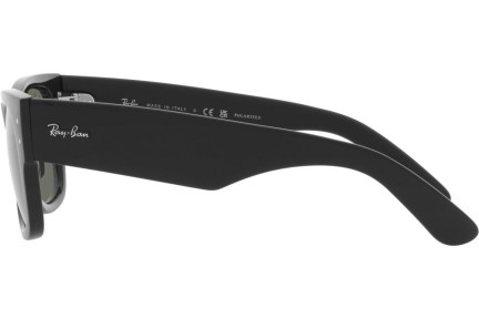 Sončna očala Ray-Ban Mega Wayfarer RB0840S 901/58 Polarized Kvadratna Črna