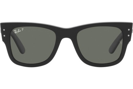 Sončna očala Ray-Ban Mega Wayfarer RB0840S 901/58 Polarized Kvadratna Črna