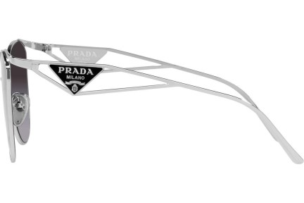 Sončna očala Prada PR50ZS 1BC09S Cat Eye Srebrna