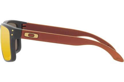 Sončna očala Oakley Holbrook OO9102-W4 Polarized Kvadratna Siva