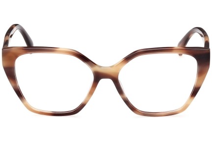 Očala Max Mara MM5085 048 Kvadratna Havana