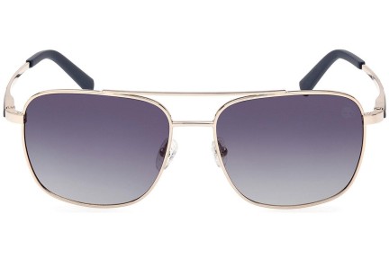 Sončna očala Timberland TB9303 32D Polarized Pilotska Zlata