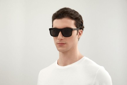 Sončna očala Gucci GG0010S 003 Polarized Kvadratna Havana