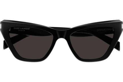 Sončna očala Saint Laurent SL466 001 Cat Eye Črna