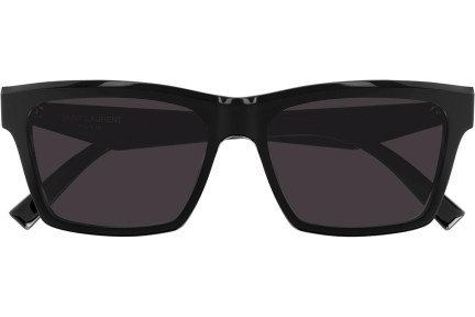 Sončna očala Saint Laurent SLM104 004 Polarized Kvadratna Črna