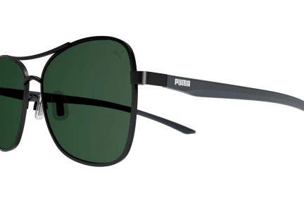 Sončna očala Puma PE0167SA 002 Polarized Pravokotna Črna