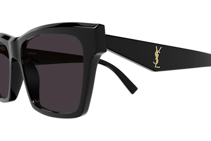 Sončna očala Saint Laurent SLM104 004 Polarized Kvadratna Črna