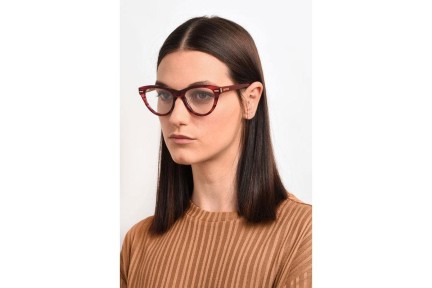 Očala Missoni MIS0073 GYL Cat Eye Rdeča