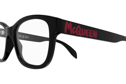 Očala Alexander McQueen AM0350O 002 Kvadratna Črna