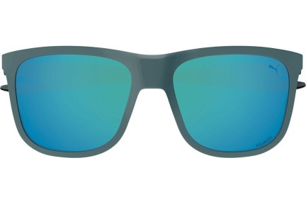 Sončna očala Puma PU0360S 003 Polarized Kvadratna Modra