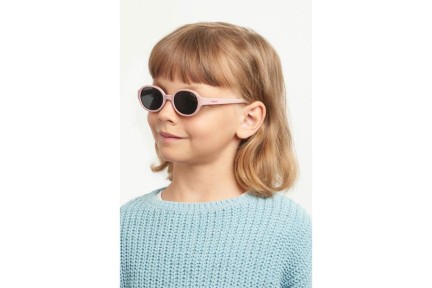 Sončna očala Polaroid Junior PLDK004/S 35J/M9 Polarized Ovalna Roza