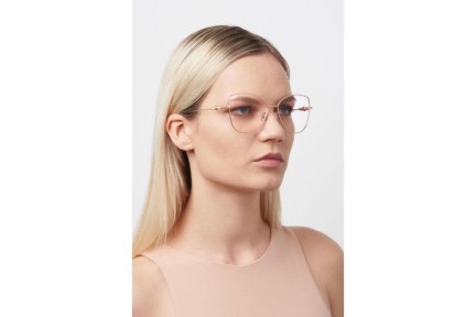 Očala Jimmy Choo JC339 BKU Cat Eye Zlata