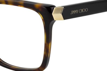 Očala Jimmy Choo JC227 086 Kvadratna Havana