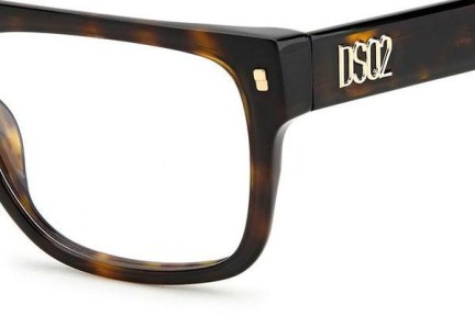 Očala Dsquared2 D20036 086 Flat Top Havana