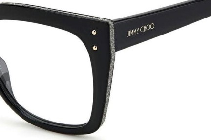 Očala Jimmy Choo JC329 807 Kvadratna Črna