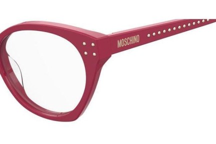 Očala Moschino MOS582 C9A Cat Eye Rdeča