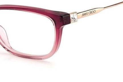 Očala Jimmy Choo JC342 7W5 Pravokotna Roza