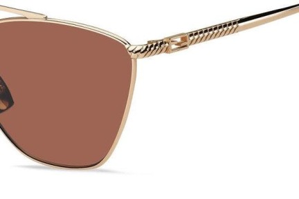 Sončna očala Fendi FF0438/S DDB/4S Polarized Cat Eye Zlata