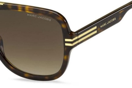 Sončna očala Marc Jacobs MARC637/S 086/HA Pilotska Havana