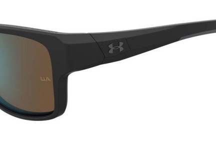 Sončna očala Under Armour UA0009/F/S 0VK/W1 Pravokotna Črna