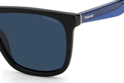 Sončna očala Polaroid PLD2102/S/X 0VK/C3 Polarized Kvadratna Črna