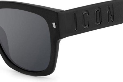 Sončna očala Dsquared2 ICON0004/S 003/T4 Kvadratna Črna