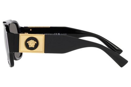 Sončna očala Versace Macy'S Aviator VE4436U GB1/81 Polarized Flat Top Črna