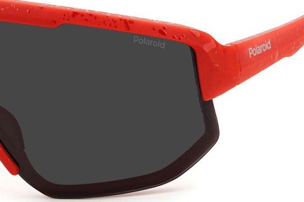 Sončna očala Polaroid PLD7047/S 0Z3/M9 Polarized Enojna leča | Shield Rdeča