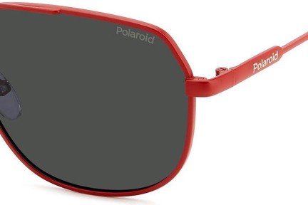 Sončna očala Polaroid PLD6195/S/X 0Z3/M9 Polarized Pilotska Rdeča