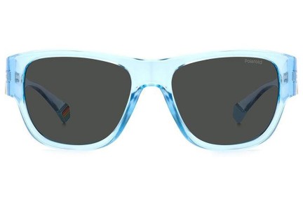 Sončna očala Polaroid PLD6197/S MVU/M9 Polarized Kvadratna Modra