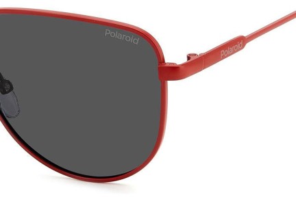 Sončna očala Polaroid PLD6196/S/X 0Z3/M9 Polarized Ovalna Rdeča