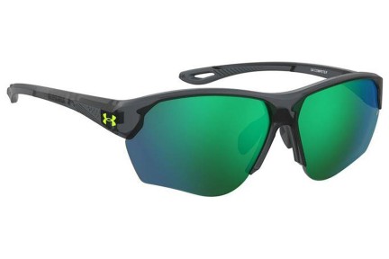 Sončna očala Under Armour UACOMPETE/F 63M/V8 Pravokotna Siva