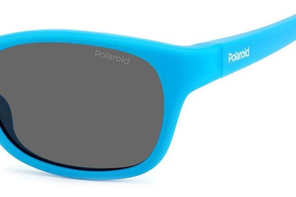 Sončna očala Polaroid Junior PLDK006/S MVU/M9 Polarized Pravokotna Modra