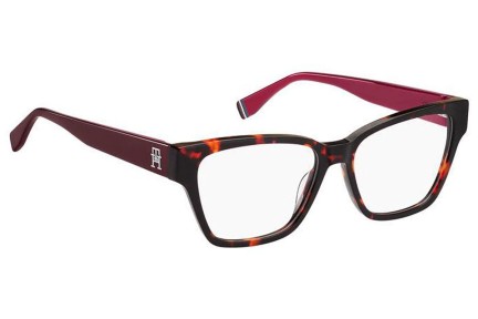 Očala Tommy Hilfiger TH2000 0UC Cat Eye Havana