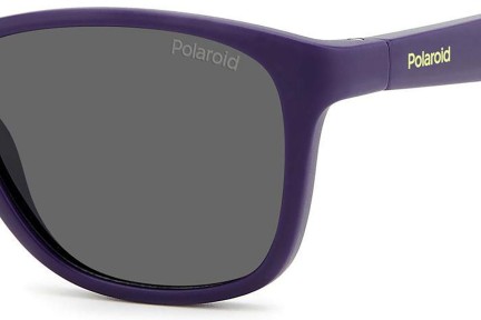 Sončna očala Polaroid Junior PLD8052/S 80Z/M9 Polarized Kvadratna Vijolična