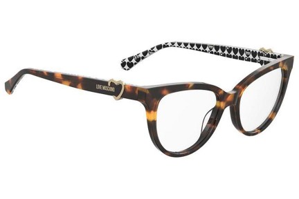 Očala Love Moschino MOL609 05L Cat Eye Havana