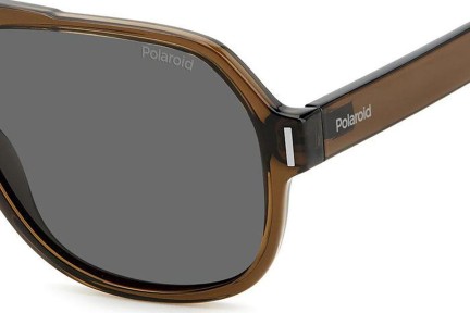 Sončna očala Polaroid PLD6193/S 09Q/M9 Polarized Pilotska Rjava